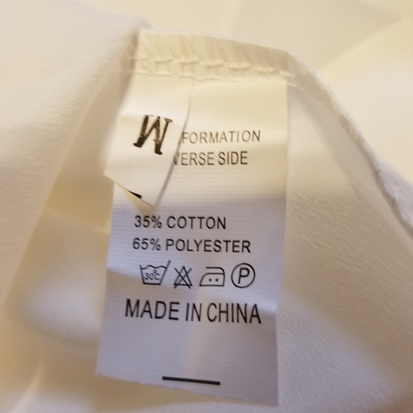 Last 1  Dual layered flowing hi low top - Picture 5 of 6